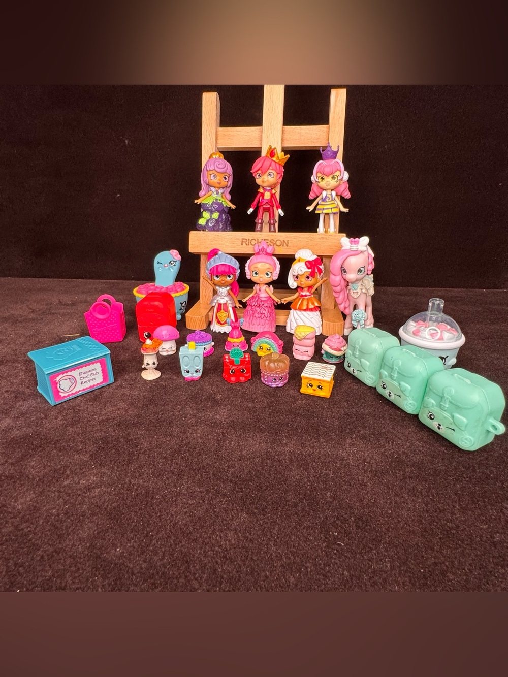 Huge Shopkins Lot Lil Shoppies Dolls Furniture Accessories Figures Mini Toy Lot - Picture 5 of 7